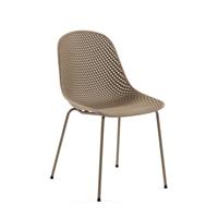 kavehome EetkamerstoelQuinby', kleur Beige