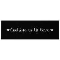 Küchenläufer Cooking Love Zala Living rechteckig Höhe 5 mm maschinell getuftet