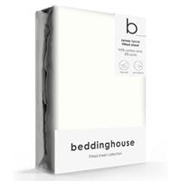 Beddinghouse Jersey-Lycra Hoeslaken Offwhite-120/130 x 200/220 cm