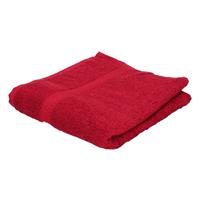 Jassz Voordelige handdoek rood 50 x 100 cm 420 grams Rood