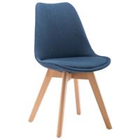 vidaXL Esszimmerstühle 2 Stück  Blau