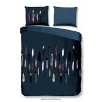 dekbedovertrek 200x200/220 FEATHERS Blauw