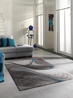 Merinos Vloerkleed Brilliance 662-930 Turquoise-200 x 290 cm