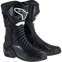 Alpinestars SMX-6 V2 Drystar, Sport motorlaarzen, Zwart