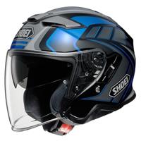 Shoei J-Cruise II Jethelm blau 