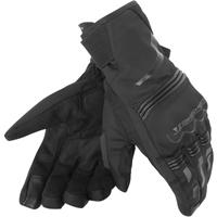 DAINESE Tempest D-DRY Kort, Motorhandschoenen winter, Zwart