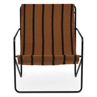 Ferm Living Desert Chair Stripe Schwarz