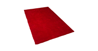 Beliani Vloerkleed rood 160 x 230 cm DEMRE