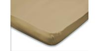 Elegance Topper Hoeslaken Jersey Katoen Stretch - zand 120x200cm