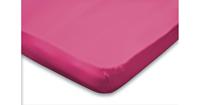 Elegance Topper Hoeslaken Jersey Katoen Stretch - fuchsia 160x200cm