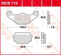 TRW Standaard remblokken, en remschoenen voor de moto, MCB719