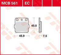 TRW Lucas Bremsbeläge organisch ECO MCB561EC 45,9x45x7,5mm