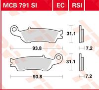 TRW Standaard EC remblokken, en remschoenen voor de moto, MCB791EC