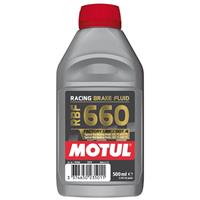 motul Remvloeistof DOT4 factory line racing 660, voor de moto, 500 ml