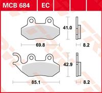 TRW Standaard remblokken, en remschoenen voor de moto, MCB684