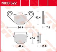 TRW Standaard remblokken, en remschoenen voor de moto, MCB522