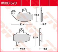 TRW Standaard remblokken, en remschoenen voor de moto, MCB573