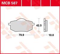 TRW Standaard remblokken, en remschoenen voor de moto, MCB587