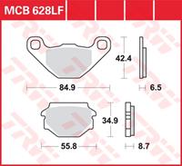 TRW Standaard remblokken, en remschoenen voor de moto, MCB628