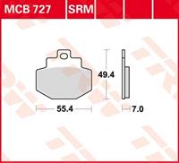 Bremsbelagsatz TRW MCB727SRM