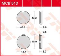Bremsbelagsatz TRW MCB513