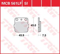 TRW SI Remblokken sinter metaal, en remschoenen voor de moto, MCB561SI