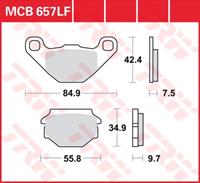 TRW Standaard remblokken, en remschoenen voor de moto, MCB657