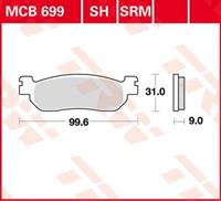 TRW Standaard remblokken, en remschoenen voor de moto, MCB699