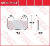 TRW Standaard remblokken, en remschoenen voor de moto, MCB713