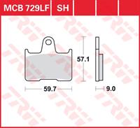 TRW Standaard remblokken, en remschoenen voor de moto, MCB729