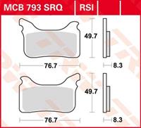 TRW RSI remblokken, en remschoenen voor de moto, MCB793RSI