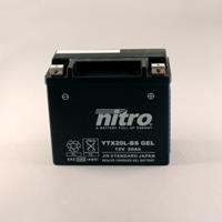 nitro Gesloten batterij onderhoudsvrij, Batterijen moto & scooter, YTX20L-BS-GEL