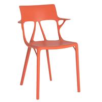 A.I Stapelbarer Sessel / Durch künstliche Intelligenz entworfen - Kartell - Orange