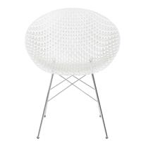 Kartell Smatrik Stoel Indoor - Wit / Wit