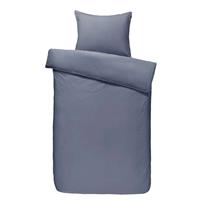 Comfort dekbedovertrek Ryan - grijsblauw - 140x200/220 cm