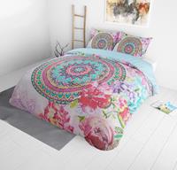 dreamhousebedding DreamHouse Bedding Flower Bomb - Multi Lits-jumeaux (240 x 220 cm + 2 kussenslopen) Dekbedovertrek