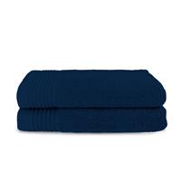 theonetowelling The One Towelling 2-PACK: Handdoek Deluxe - 60 x 110 cm - Navy