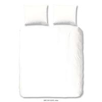 Leen Bakker HIP dekbedovertrek uni white - wit - 200x200/220 cm