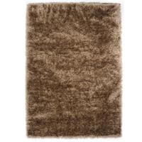 Merinos Hoogpolig Glanzend Vloerkleed Beige-120 x 170 cm