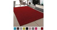 Loca Impression Shaggy Vloerkleed Rood Hoogpolig- 120x170 CM