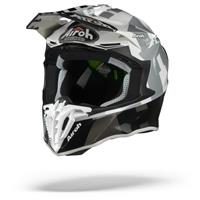Airoh Twist 2.0 Frame Motocross Helm Glänzend Grau