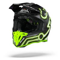 Airoh Twist 2.0 Neon  Motocross Helm Matt Gelb