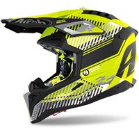 Airoh Aviator 3 Wave Flat Geel Crosshelm