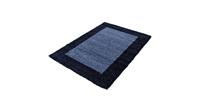 Himalaya Basic Shaggy Kader vloerkleed Blauw Hoogpolig- 60x110 CM