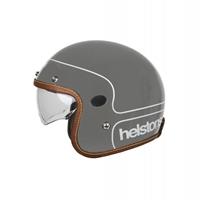 Helstons Corporate Carbon Fiber Grey Jet Helmet