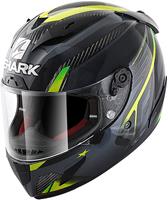 Shark Race-R Pro Carbon Aspy Carbon Anthracite Yellow Full Face Helmet