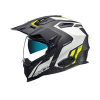 Nexx X.Wed2 Carbon Vaal Wit Neon Mat Adventure Helm