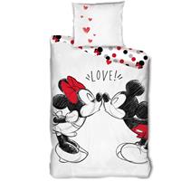 Arditex dekbedovertrek Mickey & Minnie 140 x 200 cm Co/textiel