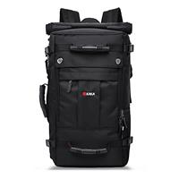 Bagtecs Rucksack  RG5 für Freizeit Reise Arbeit Sport und Trekking 35Ltr in schwarz