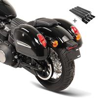 Craftride Seitenkoffer Set für Honda VT 1300 CX Fury  Michigan 18Ltr